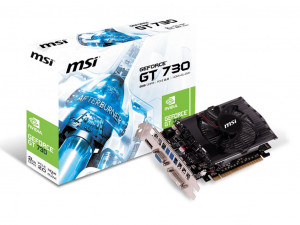 Видео карта MSI GeForce GT 730 GDDR3 2GB 128bit PCI-E